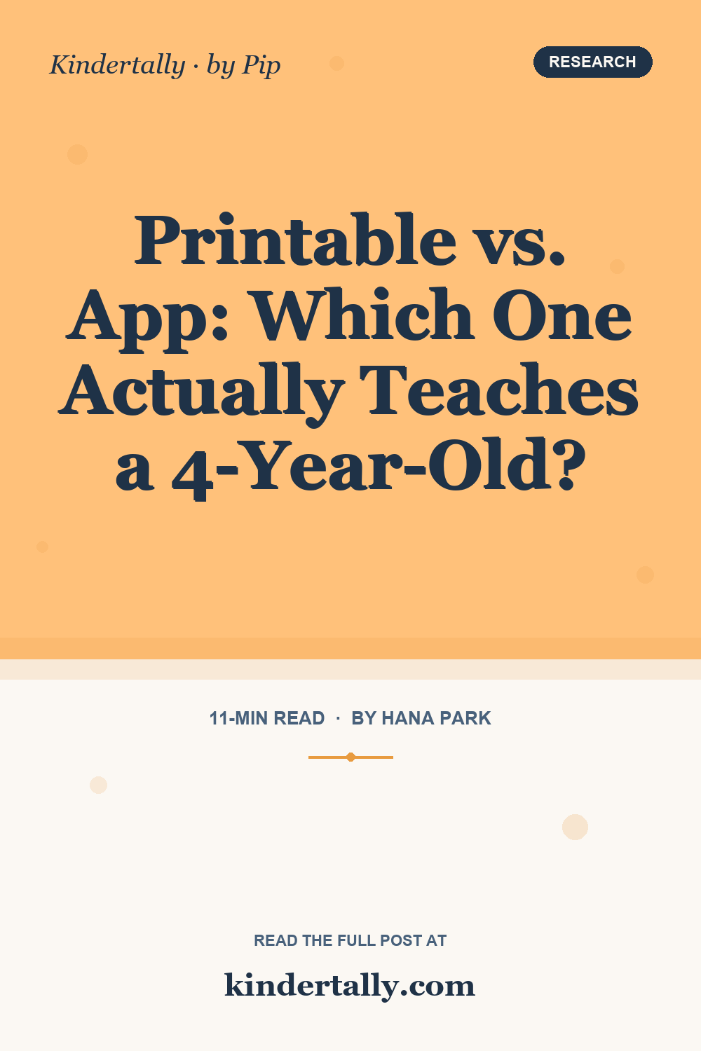 Pinterest pin for: Printable vs. App: Which One Actually Teaches a 4-Year-Old?